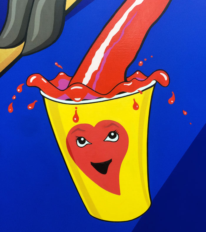 Love Meat. Sheep. Michael Croft. / Artist