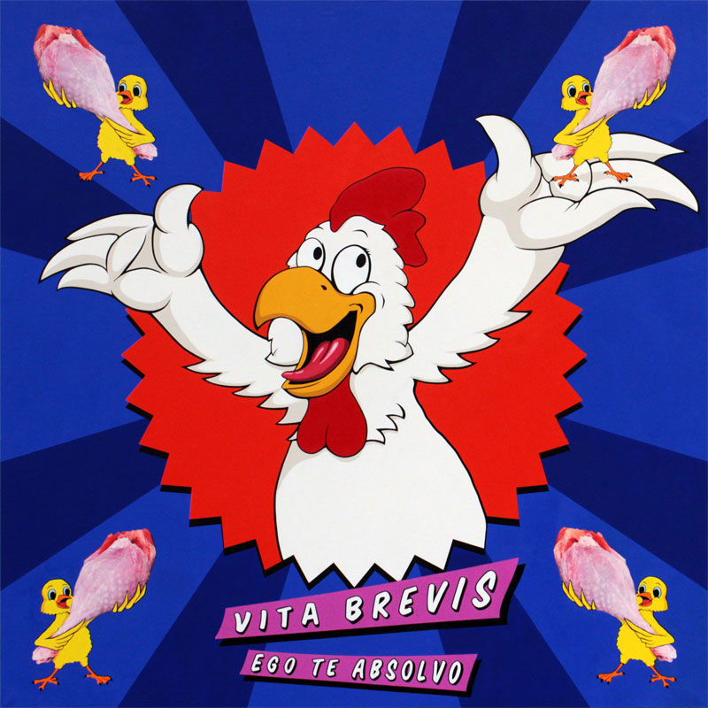 Michael Croft | Sheep. | Hackney Farm: Love Meat | painting | art