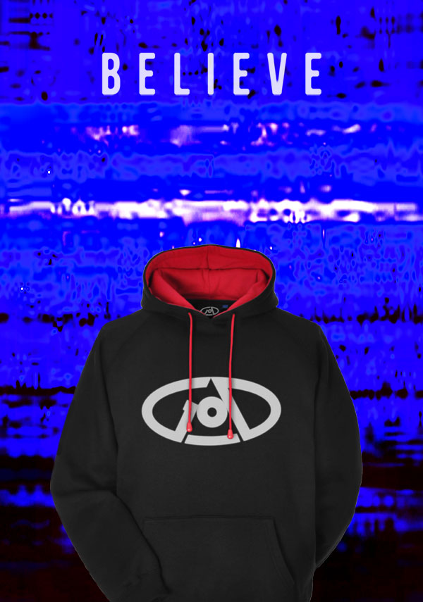 ISONERV | God Logo | Hackney Surveillance CCTV | Every Thing Must Go | Hoodie