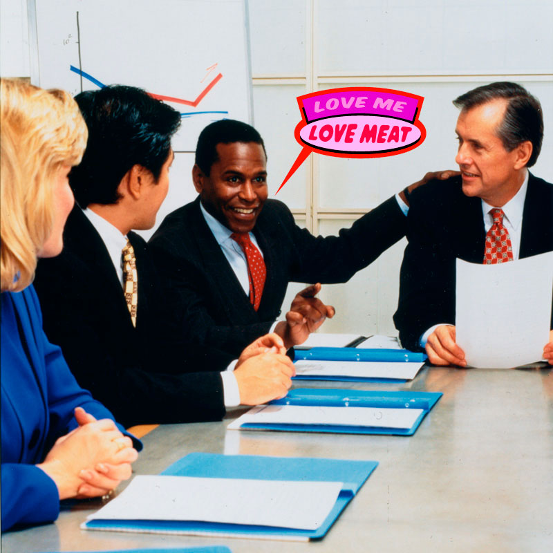 Love Meat: Tin of ham | Michael Croft | art |