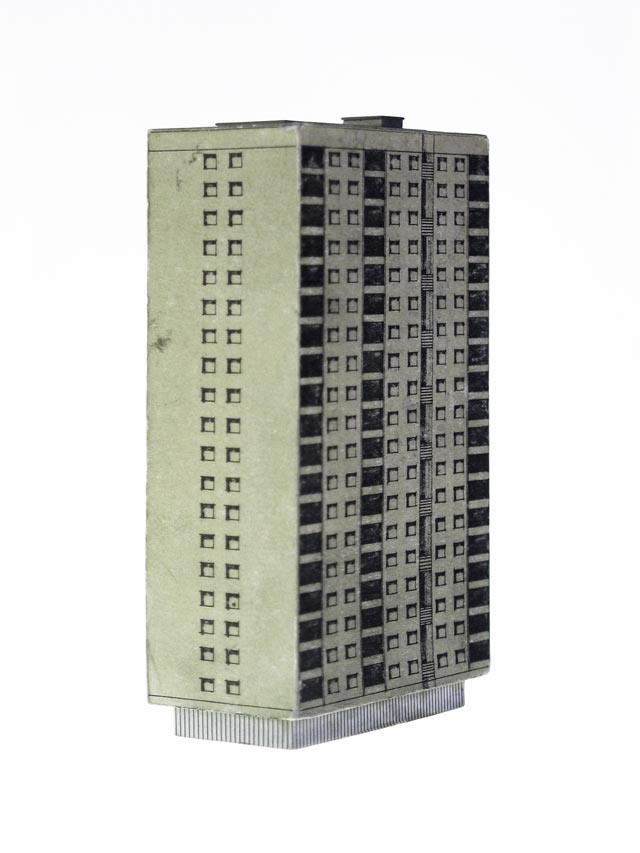 Model of a Hackney Tower block | Michael Croft | art |