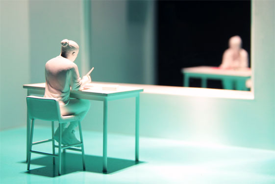 The observed. Look and Learn. Model. Michael Croft / art / artist