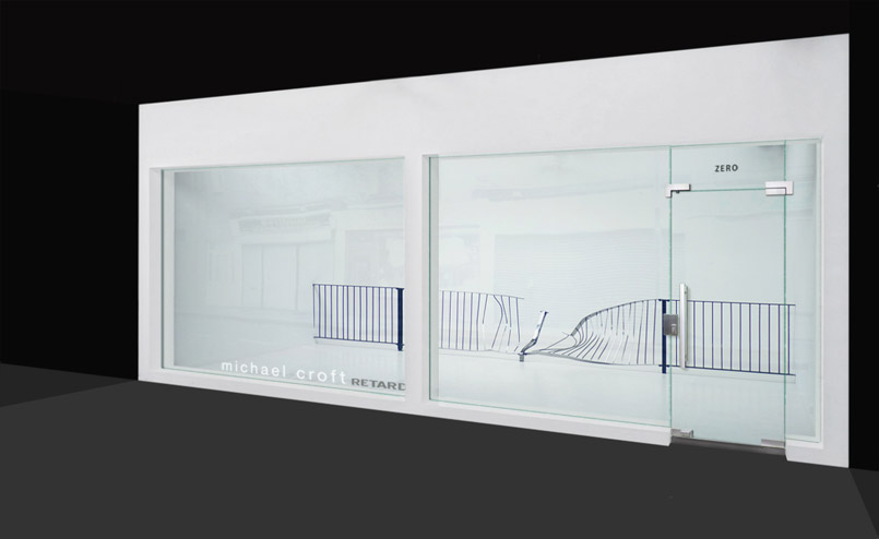  Michael Crodt | Retarded Again | On display and Over and Out Exhibition, Building F 