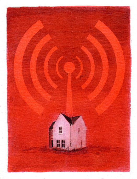 Commune | Michael Croft | Ink drawing