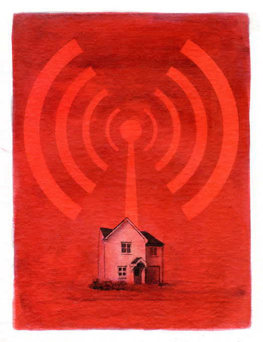 Commune | Michael Croft | Ink drawing