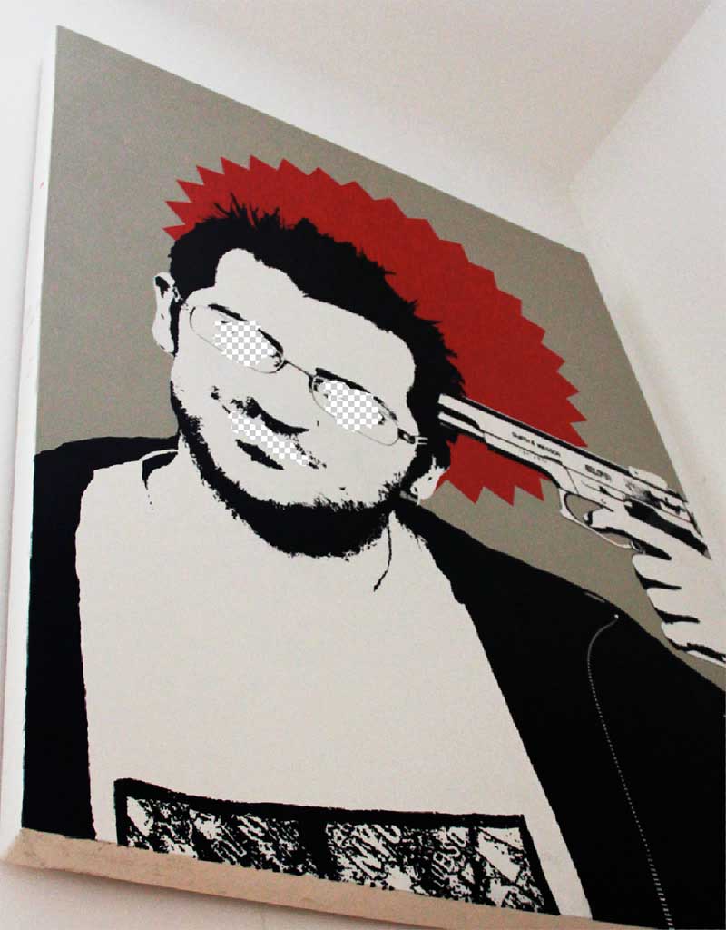 Banksy Painting | The Gamble | Banksy unmasked | oil on canvas | ISONERV | Artist