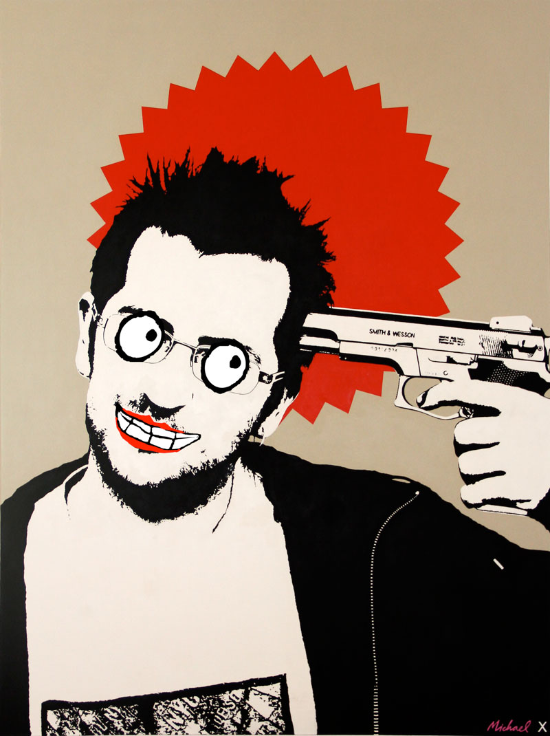 Banksy Identity | Who is Banksy? | Banksy revealed | Face | The Gamble | Banksy Painting | Banksy face | oil paimting | Michael Croft | Artist 