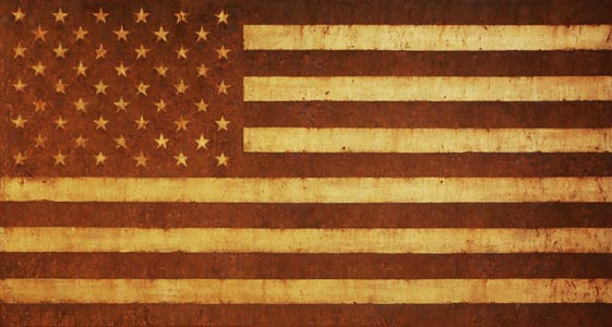 ISONERV | Star | Iron Oxide on Canvas